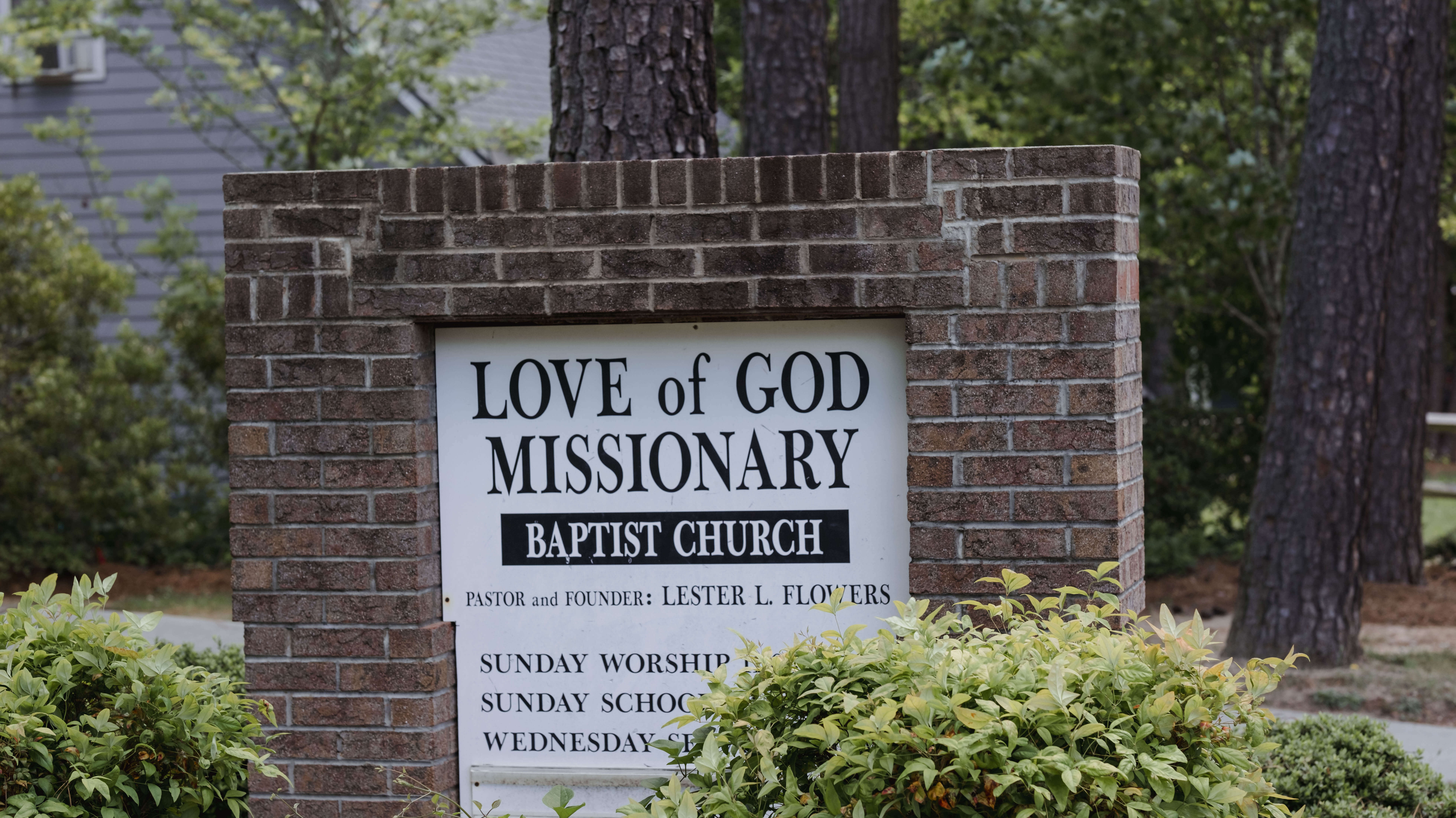 Love of God Missionary Baptist Church worship service in Durham NC